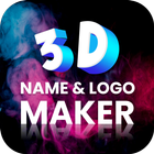 3D Name Art - 3D Logo maker আইকন
