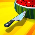 Food Cut - knife throwing game-icoon