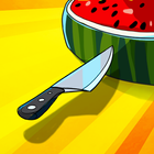 Food Cut - knife throwing game 图标