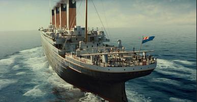 Titanic, afundando Cartaz