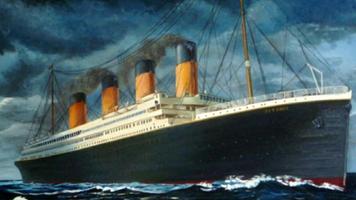 Histoire du naufrage du Titanic Affiche