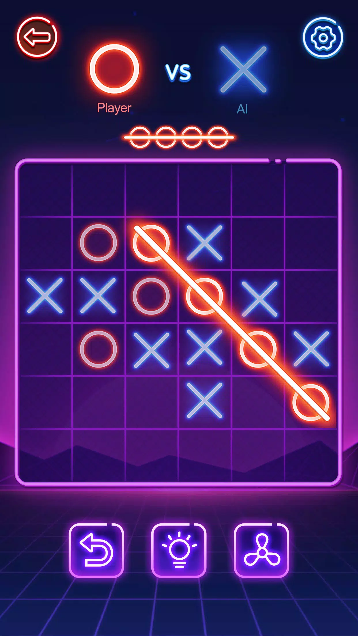 Tic Tac Toe Glow: 2 Player XO APK for Android - Download