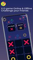 Tic Tac Toe 2 player - XO Game capture d'écran 1