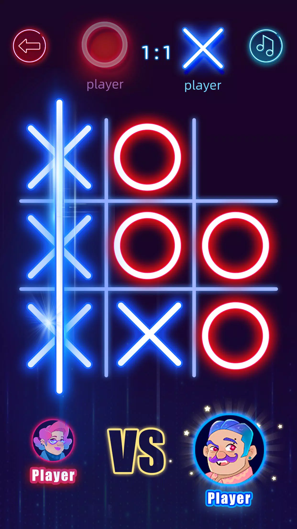 Tic Tac Toe Glow - XOXO - APK Download for Android