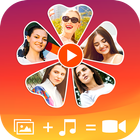 Photo Video Maker with Music: Movie Maker ไอคอน