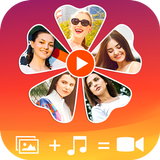 Photo Video Maker with Music: Movie Maker-icoon