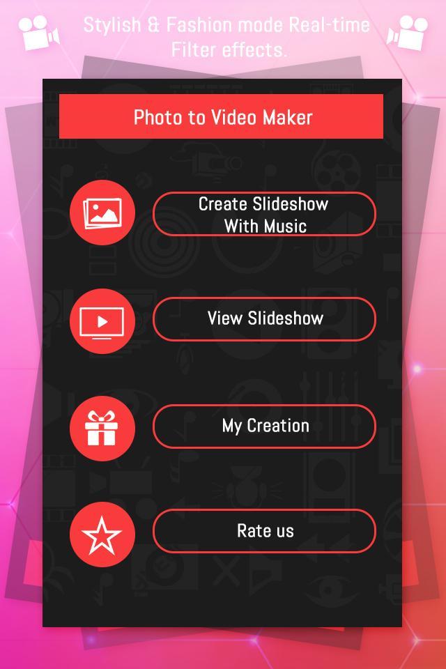 Photo Video Maker With Music Movie Maker For Android Apk - roblox music video maker