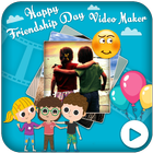 Happy Friendship Day Video Maker : Best Friend BFF آئیکن