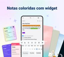 Notas, Bloco de Notas Cartaz
