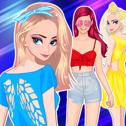 Lovely sisters dress up game