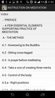 Instruction on Meditation ภาพหน้าจอ 2