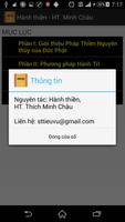 Hành thiền HT Minh Châu screenshot 1