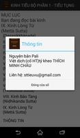 Nikaya - Tiểu Bộ 1 - Tiểu tụng screenshot 3