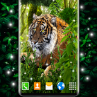 Brave Tiger Live Wallpaper ícone