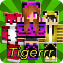 Tiger skins for Minecraft PE APK