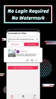 TikTok Video Downloader - TikSaver, No Watermark اسکرین شاٹ 2