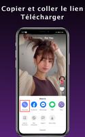 Téléchargeur de vidéos pour Tiktok Affiche