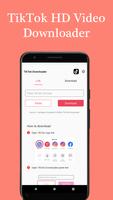 Descarga Vídeo deTikTok sin Marca de Agua Poster