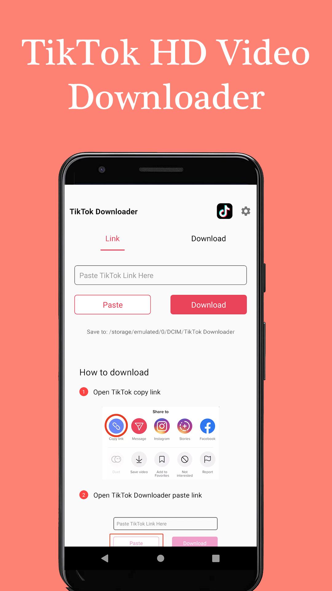 Video Downloader for TikTok - No Watermark for Android - APK Download