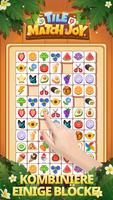 Kachel-Match Joy-Puzzle-Spiel Plakat