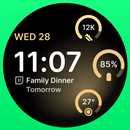 Tidal Glow Watch Face APK