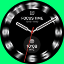 Focus Time Analog Watch Face APK