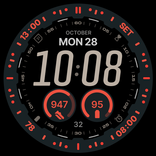 Tampilan Jam Digital Puncak