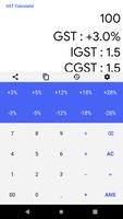 برنامه‌نما GST Calc عکس از صفحه