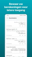 Tijd- en urencalculator screenshot 2