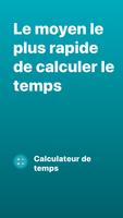 Calculateur de temps Affiche