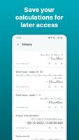 Time and Hours Calculator ภาพหน้าจอ 2