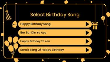 Birthday Song With Name – Birt capture d'écran 3