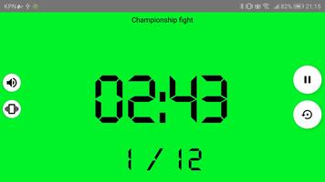 Boxing Timer Pro captura de pantalla 3