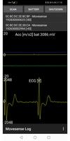 Movesense IMU and 1-lead ECG Logger Screenshot 2