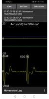 Movesense IMU and 1-lead ECG Logger captura de pantalla 2