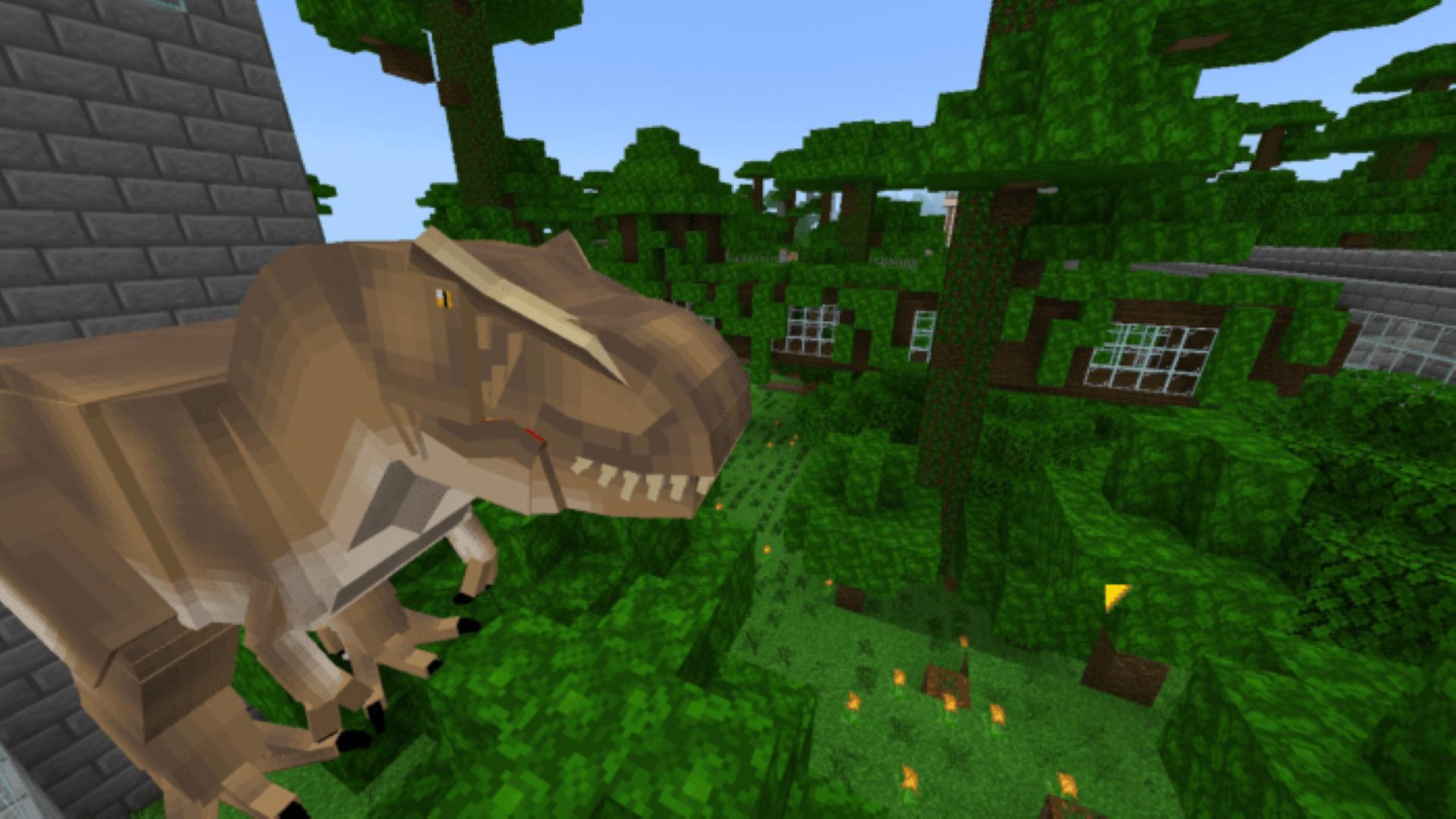 T-Rex dinosaur – mod for Minecraft APK voor Android Download