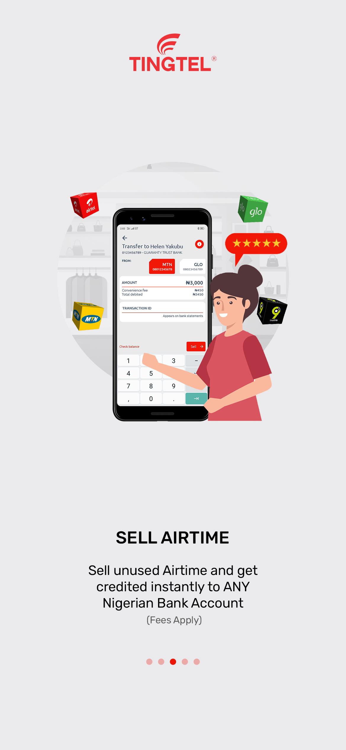 Android için Tingtel Sell & Swap Airtime APK'yı İndir