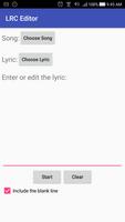 پوستر 動態歌詞編輯器LRC Editor