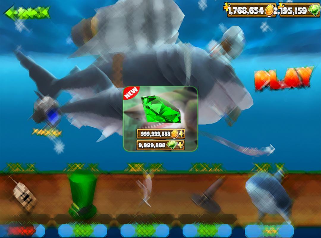 Tips For Hungry Shark Evolution Gems Coins 2019 For Android - APK.