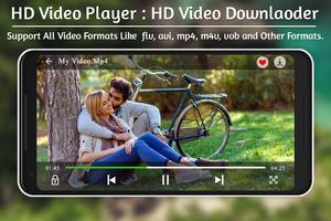 HD Video Player & Video Downloader Affiche