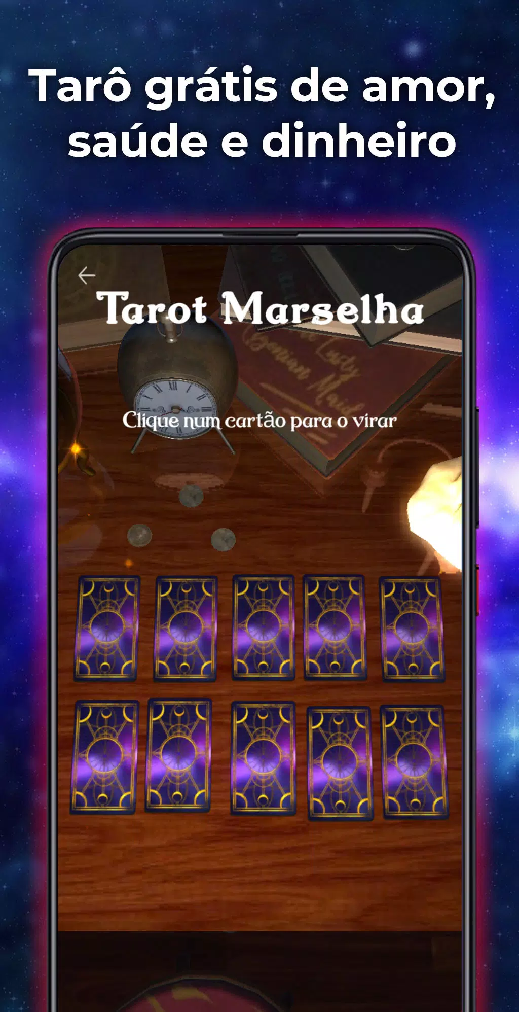 Tarot online jogo do Dinheiro/Finanças Grátis