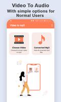 Video to MP3 Converter Affiche