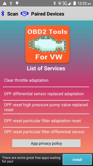 OBD2 Tools for Volkswagen for Android - APK Download
