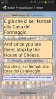 Italian Pronunciation Trainer screenshot 1