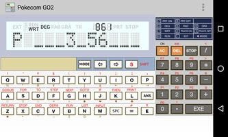 PokecomGO - CASIO PB Simulator ảnh chụp màn hình 1