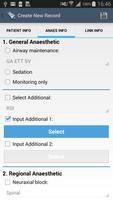 Anaesthesia Logbook-Log4ASLite syot layar 1