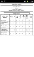 Intensive Care Logbook-lite imagem de tela 2