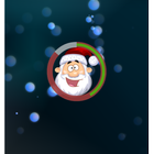 Santa Clock Widget icono