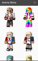 Skins from Anime for Minecraft PE poster