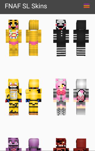 Skins From Fnaf Sister Location For Minecraft Pe For Android Apk Download